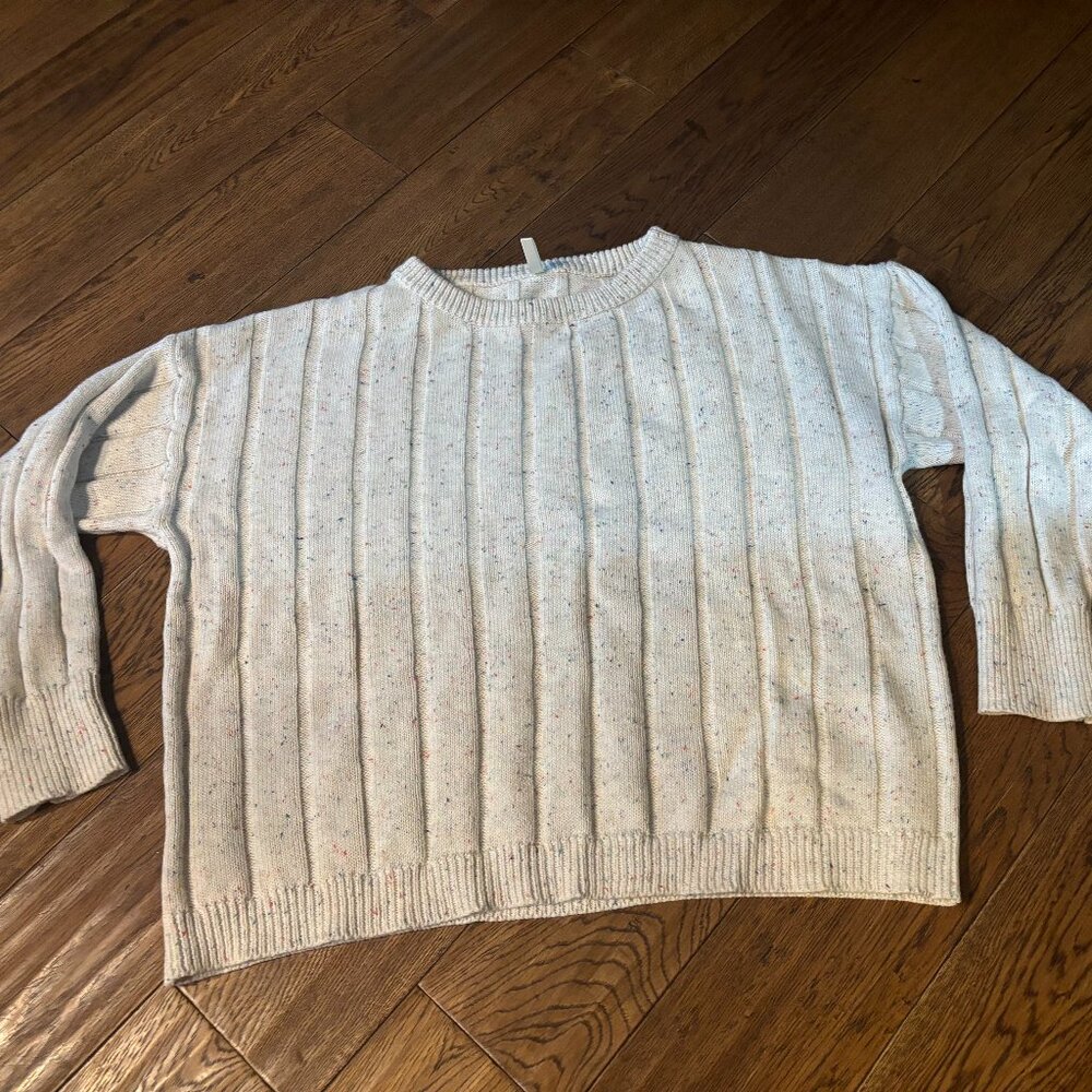 Adorable Oat 100% Cotton Sweater